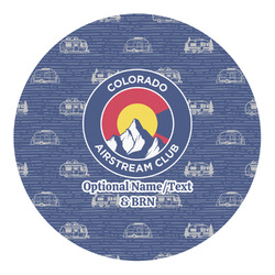 Colorado Airstream Club Round Decal