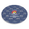 Colorado Airstream Club Round Stone Trivet - Angle View