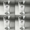 Colorado Airstream Club Set of Four Engraved Beer Glasses - Individual View