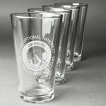 Colorado Airstream Club Pint Glasses - Laser Engraved - Set of 4