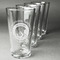 Colorado Airstream Club Set of Four Engraved Pint Glasses - Set View