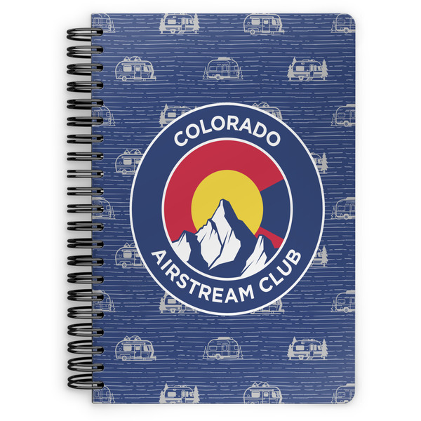 Custom Colorado Airstream Club Spiral Notebook