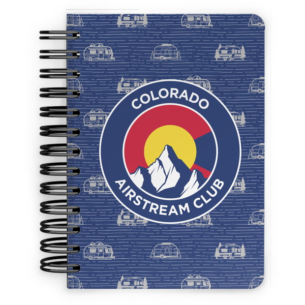 Custom Colorado Airstream Club Spiral Notebook - 5" x 7"