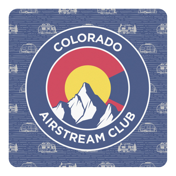 Custom Colorado Airstream Club Square Decal