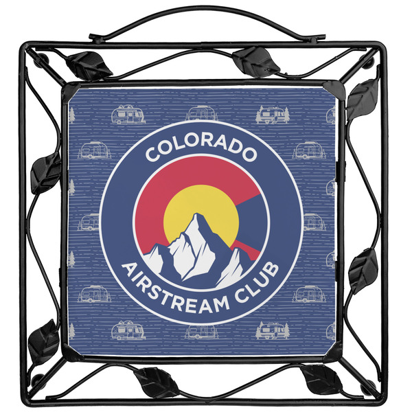 Custom Colorado Airstream Club Square Trivet