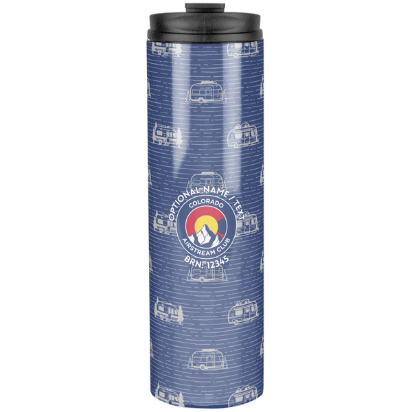 Custom Colorado Airstream Club Stainless Steel Skinny Tumbler - 20 oz