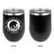 Colorado Airstream Club Stainless Wine Tumblers - Black - Single Sided - Approval