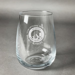 Colorado Airstream Club Stemless Wine Glass - Laser Engraved