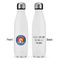 Colorado Airstream Club Tapered Water Bottle - Apvl 17oz.