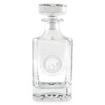 Colorado Airstream Club Whiskey Decanter - 26 oz Square