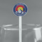 Colorado Airstream Club White Plastic 5.5" Stir Stick - Round - Main