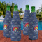 Colorado Airstream Club Zipper Bottle Cooler - Set of 4 - Lifestyle