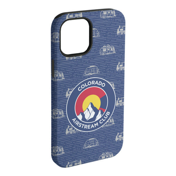 Custom Colorado Airstream Club iPhone Case - Rubber Lined - iPhone 15 Plus