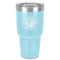 WBCCI Heritage logo 30 oz Stainless Steel Ringneck Tumbler - Teal - Front