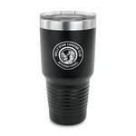 WBCCI Heritage logo 30 oz Stainless Steel Tumbler - Black - Single-Sided