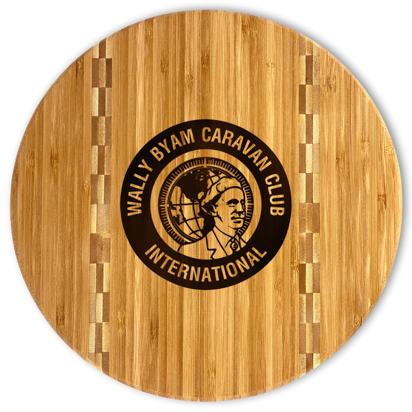 Custom WBCCI Heritage logo Bamboo Cutting Board