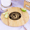 WBCCI Heritage logo Bamboo Cutting Board - In Context