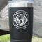 WBCCI Heritage logo Black Polar Camel Tumbler - 20oz - Close Up