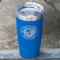 WBCCI Heritage logo Blue Polar Camel Tumbler - 20oz - Angled