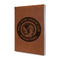 WBCCI Heritage logo Cognac Leatherette Journal - Main