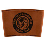 WBCCI Heritage logo Leatherette Cup Sleeve