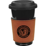 WBCCI Heritage logo Leatherette Cup Sleeve - Double-Sided