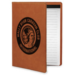 WBCCI Heritage logo Leatherette Portfolio with Notepad - Small - Single-Sided