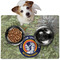 WBCCI Heritage logo Dog Food Mat - Medium LIFESTYLE