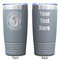 WBCCI Heritage logo Gray Polar Camel Tumbler - 20oz - Double Sided - Approval