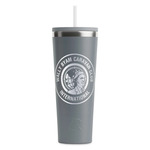 WBCCI Heritage logo RTIC Everyday Tumbler with Straw - 28oz - Grey - Double-Sided