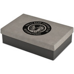 WBCCI Heritage logo Gift Box w/ Engraved Leather Lid - Large