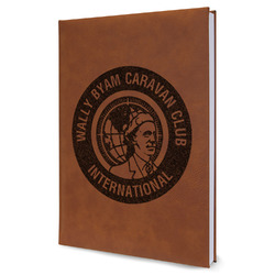 WBCCI Heritage logo Leather Sketchbook