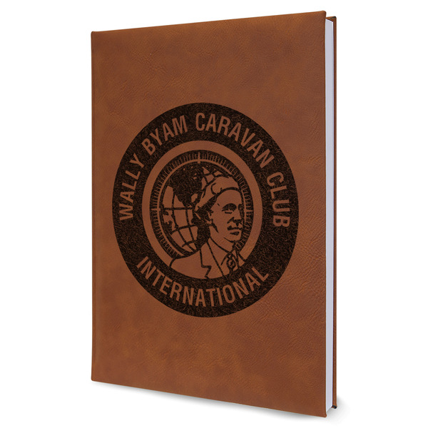 Custom WBCCI Heritage logo Leather Sketchbook - Large - Double-Sided