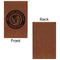 WBCCI Heritage logo Leatherette Sketchbooks - Small - Single Sided - Front & Back View