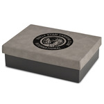 WBCCI Heritage logo Gift Box w/ Engraved Leather Lid - Medium