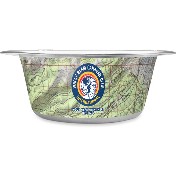 Custom WBCCI Heritage logo Stainless Steel Dog Bowl - Small