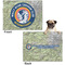 WBCCI Heritage logo Microfleece Dog Blanket - Regular - Front & Back