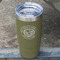 WBCCI Heritage logo Olive Polar Camel Tumbler - 20oz - Angled