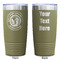 WBCCI Heritage logo Olive Polar Camel Tumbler - 20oz - Double Sided - Approval