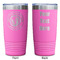 WBCCI Heritage logo Pink Polar Camel Tumbler - 20oz - Double Sided - Approval