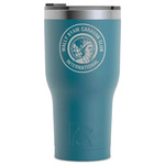 WBCCI Heritage logo RTIC Tumbler - Dark Teal - Laser Engraved - Single-Sided