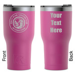 WBCCI Heritage logo RTIC Tumbler - Magenta - Laser Engraved - Double-Sided