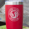 WBCCI Heritage logo Red Polar Camel Tumbler - 20oz - Close Up