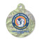 WBCCI Heritage logo Round Pet ID Tag - Small - Front View