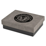 WBCCI Heritage logo Gift Box w/ Engraved Leather Lid - Small