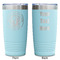 WBCCI Heritage logo Teal Polar Camel Tumbler - 20oz -Double Sided - Approval