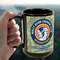 WBCCI logo 15oz. Black Mug - Lifestyle