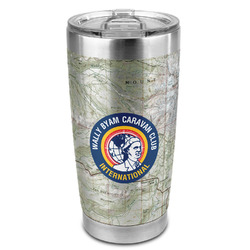 WBCCI Heritage logo 20oz Stainless Steel Double Wall Tumbler - Full Print