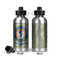 WBCCI logo Aluminum Water Bottle - Front and Back