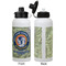 WBCCI logo Aluminum Water Bottle - White APPROVAL